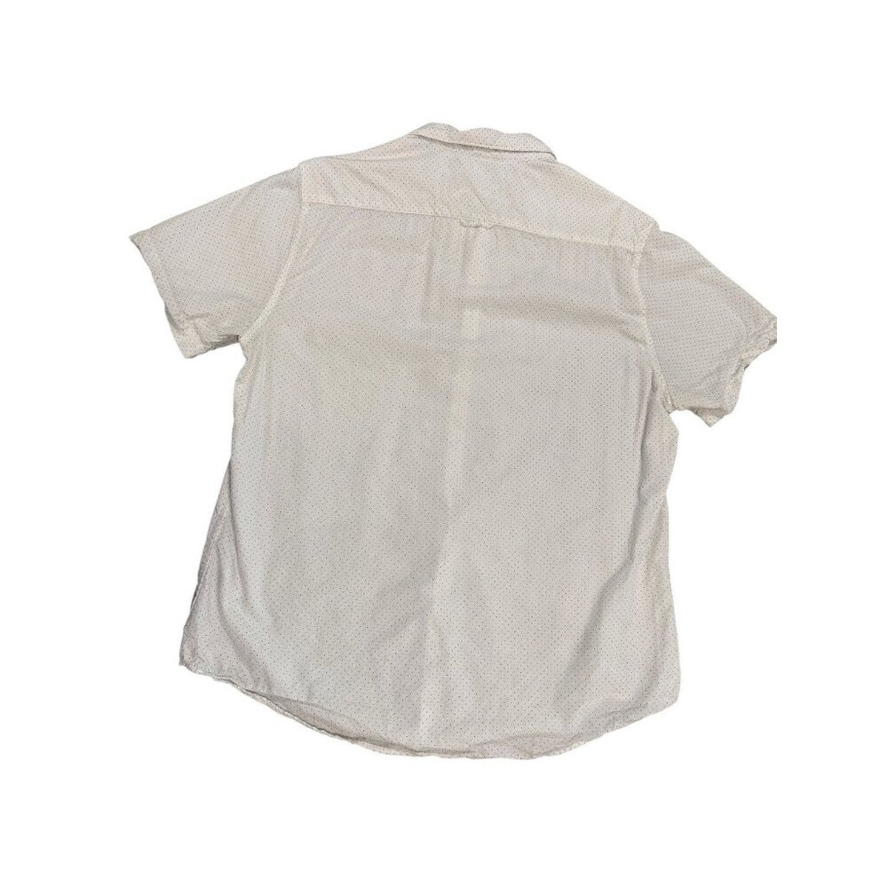 Denim & Flower Ricky Singh Large Shirt Short Sleeve Slim Fit Button Large Cotton - Picture 5 of 7